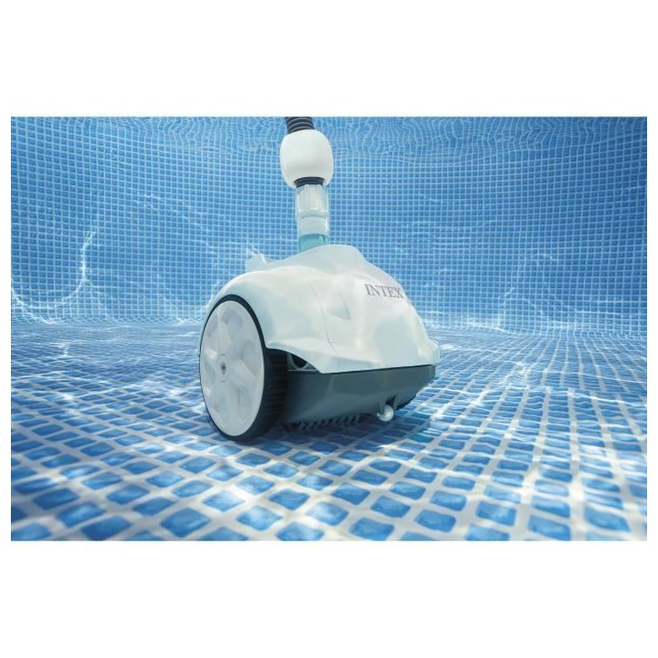 Robot aspirateur fond - INTEX - ZX50 - 2 brosses de nettoyage rotatives Robot aspirateur fond - INTEX - ZX50 - 2 brosses de nettoyage rotatives