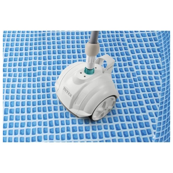 Robot aspirateur fond - INTEX - ZX50 - 2 brosses de nettoyage rotatives Robot aspirateur fond - INTEX - ZX50 - 2 brosses de nettoyage rotatives