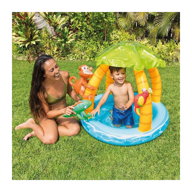 Pataugeoire gonflable Intex Tropicale
