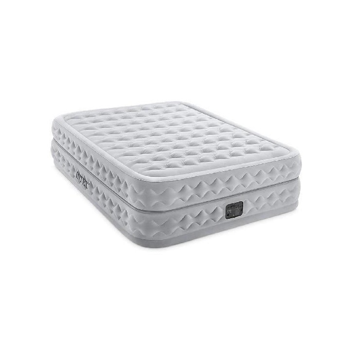 Matelas gonflable - INTEX - Supreme Air-Flow - 2 places - PVC - 152x203x51 cm