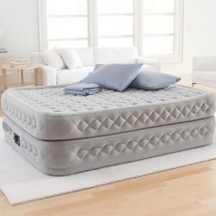 Matelas gonflable - INTEX - Supreme Air-Flow - 2 places - PVC - 152x20