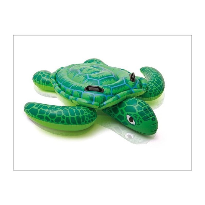 Matelas de piscine - Tortue de mer - 150 x 127 cm - Plastique - Utilis