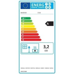 INVERTER 5728 Poele a pétrole électronique 3200 W réservoir 7,2 L