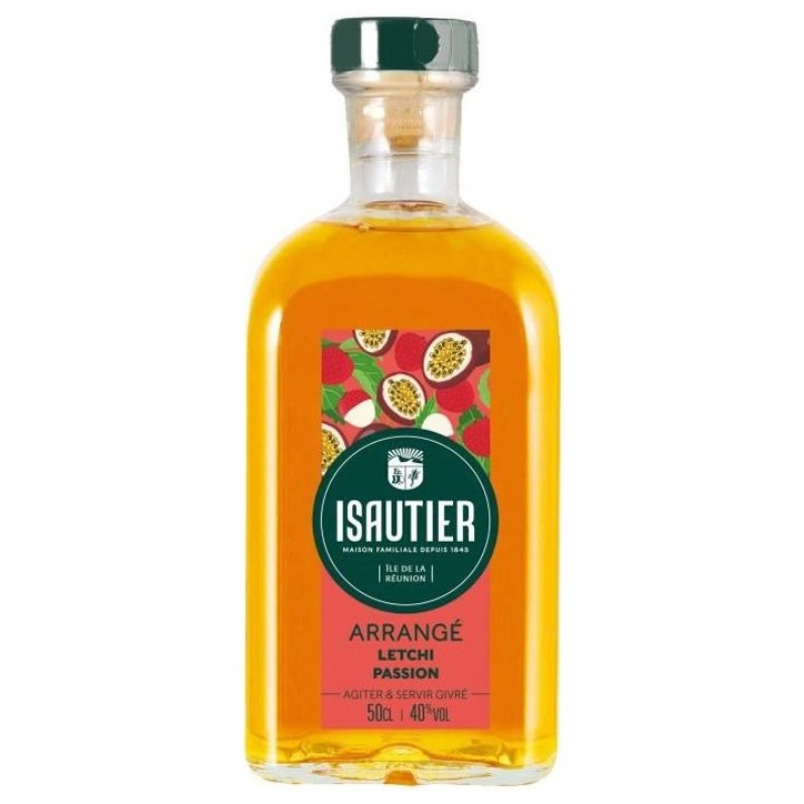 Isautier - Douceur d'arrangé Letchi Passion - 40,0% Vol. - 50 cl