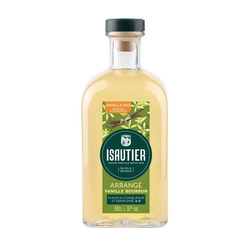 Isautier - Vanille Bourbon - Rhum arrangé - 37,0% Vol. - 50cl