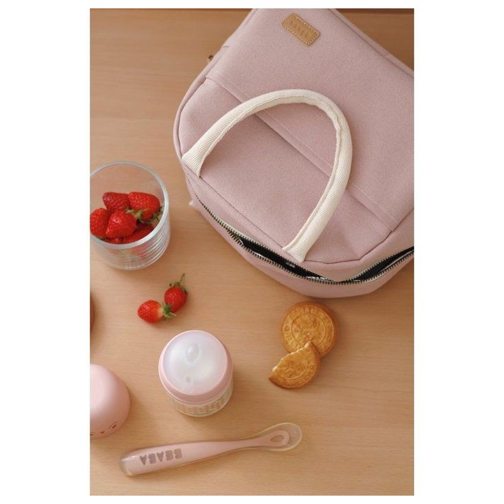 Sac repas isotherme Rose poudré Sac repas isotherme Rose poudré