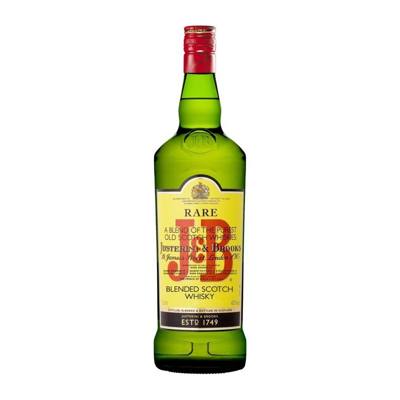 J&B - Rare - Blended Scotch Whisky - 40.0% Vol. - 1L
