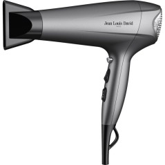 Seche-cheveux - JEAN LOUIS DAVID - Power Dry - Diffuseur - 3 températures - 2400 W - Gris