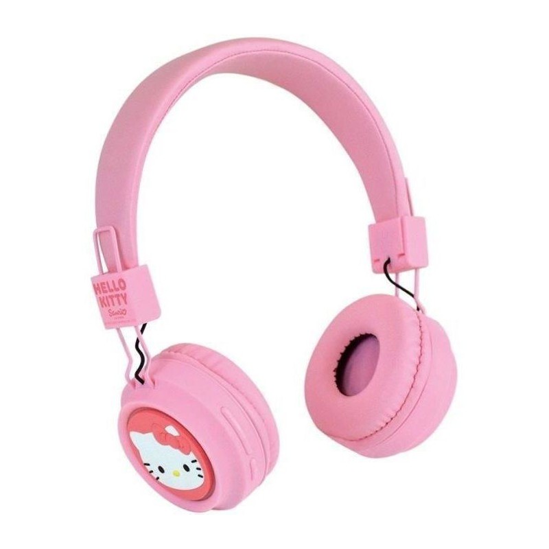 Casque ajustable bluetooth avec micro - HELLO KITTY - Câble usb - Câ