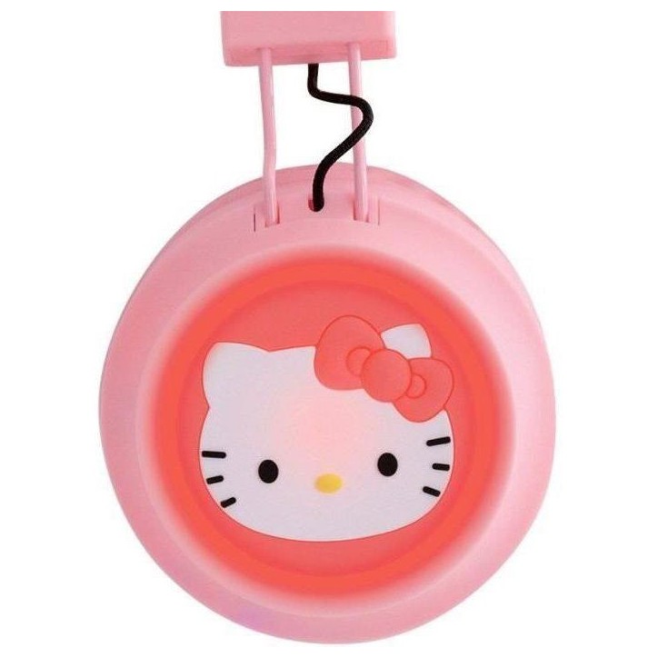 Casque ajustable bluetooth avec micro - HELLO KITTY - Câble usb - Câble audio - Des 3 ans