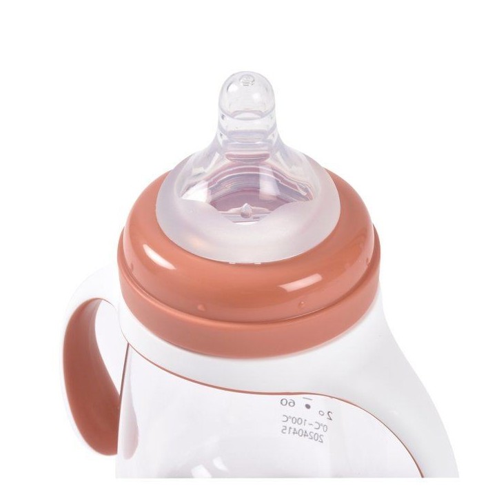 Biberon d'apprentissage 2-en-1 - BEABA - 210 ml - Terracotta Biberon d'apprentissage 2-en-1 - BEABA - 210 ml - Terracotta