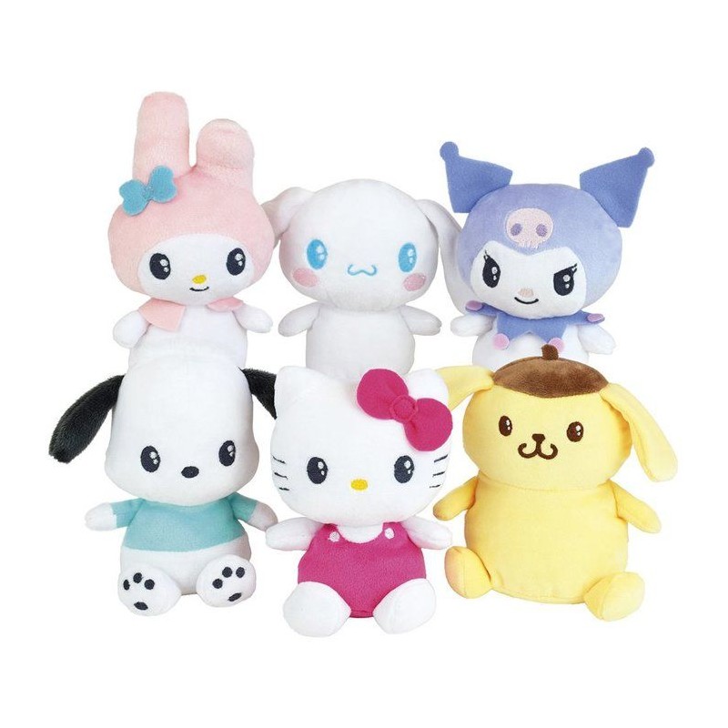 Peluche Kawai - JEMINI - HELLO KITTY - 13 cm