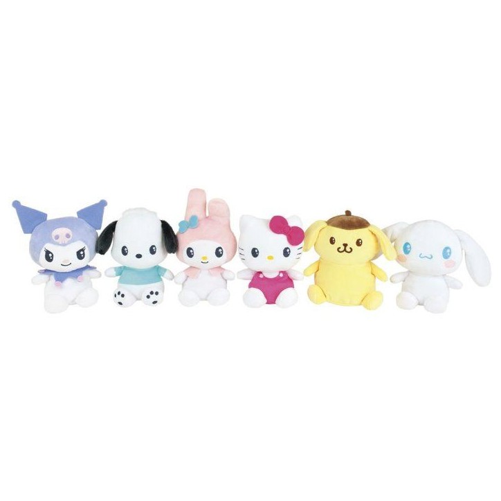 Peluche Kawai - JEMINI - HELLO KITTY - 13 cm Peluche Kawai - JEMINI - HELLO KITTY - 13 cm