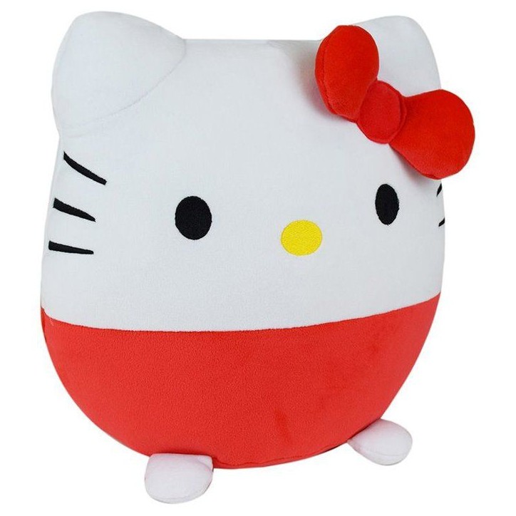 Peluche Kawai coussin - JEMINI - HELLO KITTY - 27 cm - Doux et moelleux Peluche Kawai coussin - JEMINI - HELLO KITTY - 27 cm - Doux et moelleux