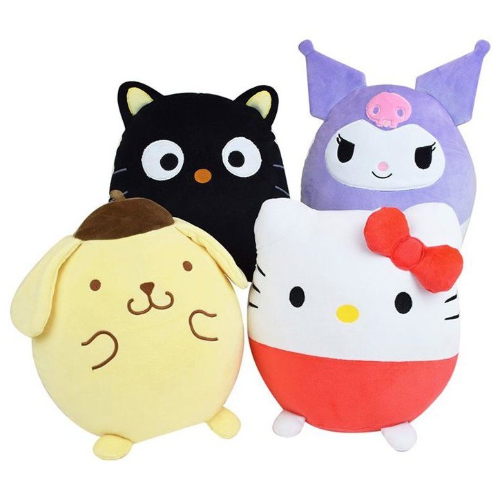 Peluche Kawai coussin - JEMINI - HELLO KITTY - 27 cm - Doux et moelleux Peluche Kawai coussin - JEMINI - HELLO KITTY - 27 cm - Doux et moelleux