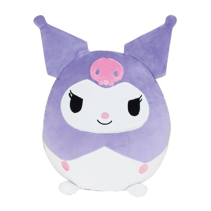 Peluche Kawai Kuromi coussin - JEMINI - HELLO KITTY - 27 cm - Doux et