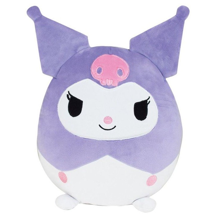 Peluche Kawai Kuromi coussin - JEMINI - HELLO KITTY - 27 cm - Doux et moelleux Peluche Kawai Kuromi coussin - JEMINI - HELLO KITTY - 27 cm - Doux et moelleux