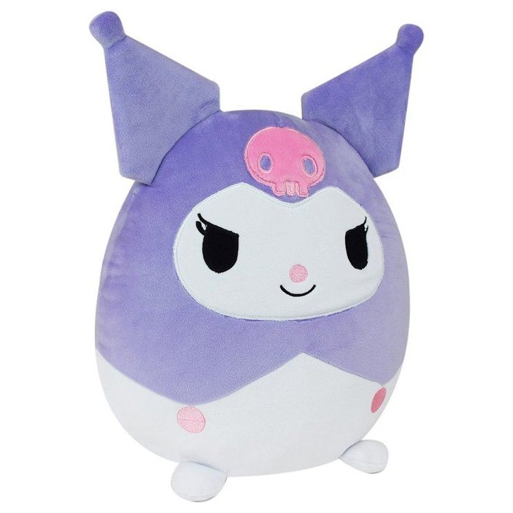 Peluche Kawai Kuromi coussin - JEMINI - HELLO KITTY - 27 cm - Doux et moelleux Peluche Kawai Kuromi coussin - JEMINI - HELLO KITTY - 27 cm - Doux et moelleux