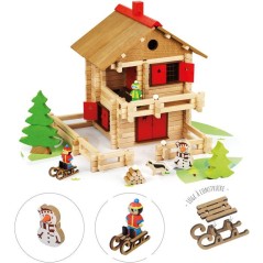 JEUJURA - Construction en bois - Le grand chalet d'alpage - 215 pieces