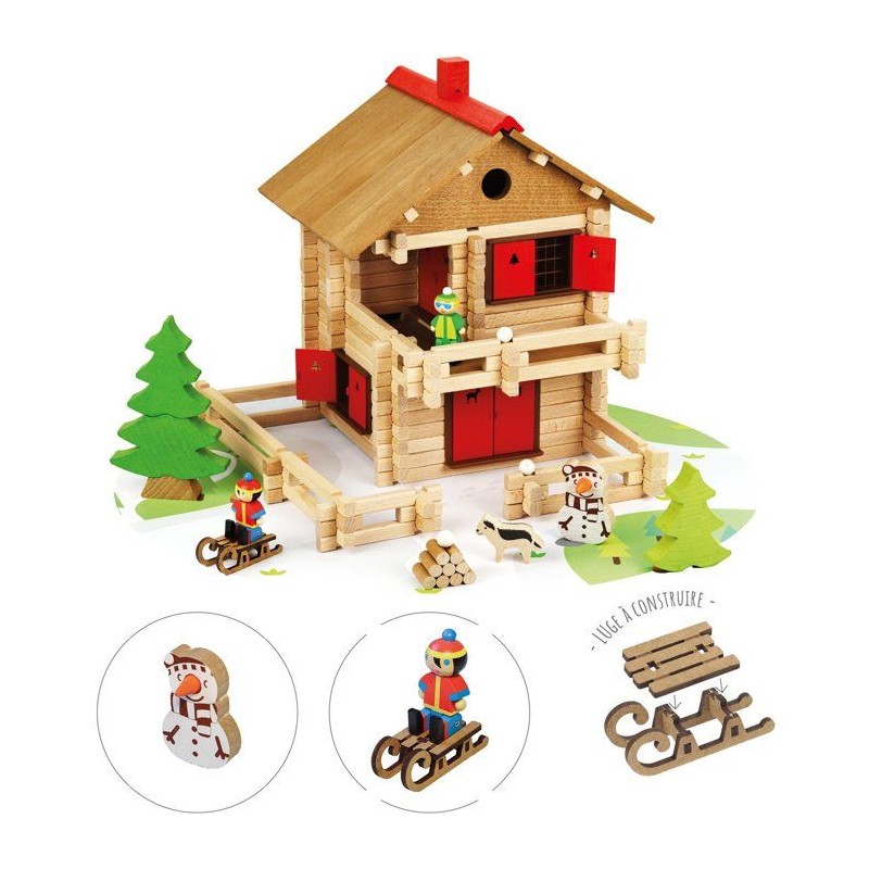 JEUJURA - Construction en bois - Le grand chalet d'alpage - 215 pieces