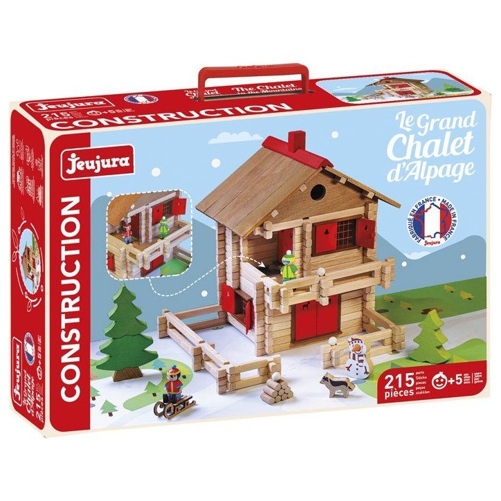JEUJURA - Construction en bois - Le grand chalet d'alpage - 215 pieces - Des 5 ans JEUJURA - Construction en bois - Le grand chalet d'alpage - 215 pieces - Des 5 ans
