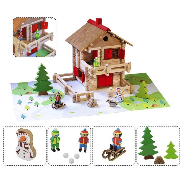 JEUJURA - Construction en bois - Le grand chalet d'alpage - 215 pieces - Des 5 ans JEUJURA - Construction en bois - Le grand chalet d'alpage - 215 pieces - Des 5 ans