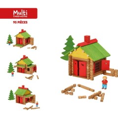 JEUJURA - Construction en bois - Mon chalet en bois - 95 pieces - Des