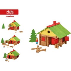 JEUJURA - Construction en bois - Mon chalet en bois - 130 pieces - Des