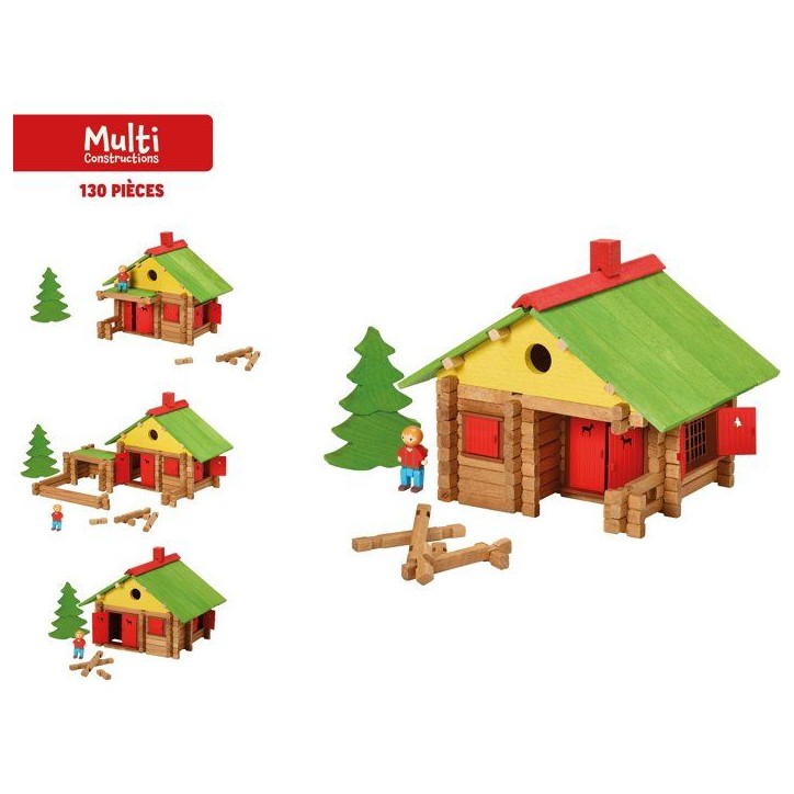 JEUJURA - Construction en bois - Mon chalet en bois - 130 pieces - Des 5 ans JEUJURA - Construction en bois - Mon chalet en bois - 130 pieces - Des 5 ans