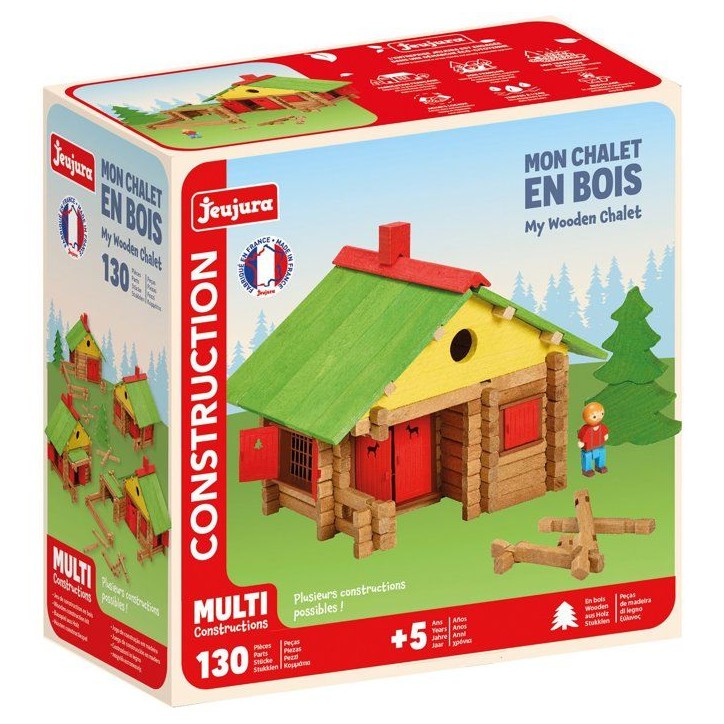 JEUJURA - Construction en bois - Mon chalet en bois - 130 pieces - Des 5 ans JEUJURA - Construction en bois - Mon chalet en bois - 130 pieces - Des 5 ans