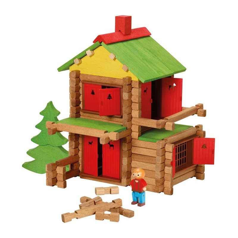 JEUJURA - Construction en bois - Mon chalet en bois - 165 pieces - Des
