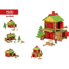 JEUJURA - Construction en bois - Mon chalet en bois - 165 pieces - Des