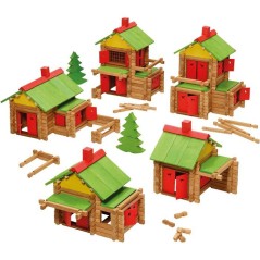 JEUJURA - Construction en bois - Mon chalet en bois - 165 pieces - Des