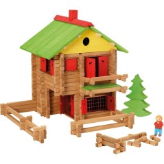 JEUJURA - Construction en bois - Mon chalet en bois - 225 pieces - Des