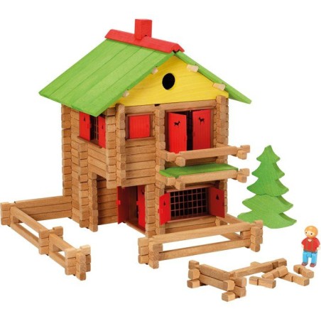 JEUJURA - Construction en bois - Mon chalet en bois - 225 pieces - Des