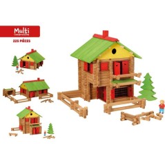 JEUJURA - Construction en bois - Mon chalet en bois - 225 pieces - Des