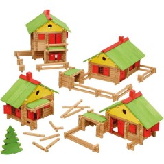 JEUJURA - Construction en bois - Mon chalet en bois - 225 pieces - Des