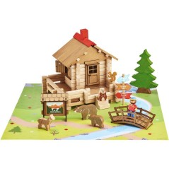 JEUJURA - Construction en bois - La réserve naturelle - 125 pieces -