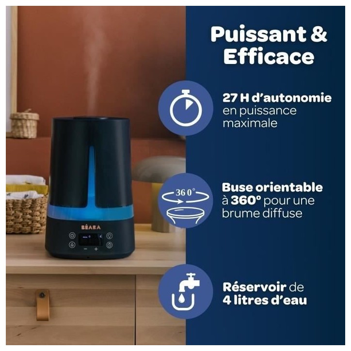 Humidificateur - BEABA - 920416 - Night blue EU