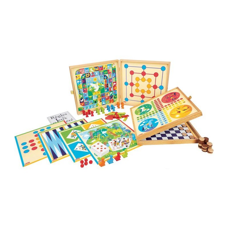Coffret de jeux classiques - JEUJURA - 150 regles - Des 3 ans
