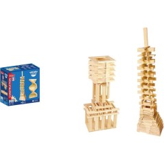 JEUJURA - Construction en bois - TECAP ? Classic - 200 pieces - Des 3