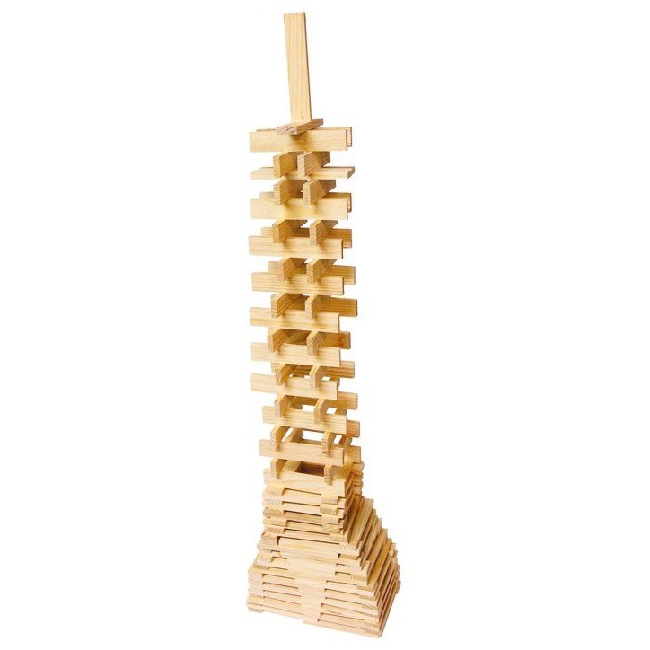 JEUJURA - Construction en bois - TECAP ? Classic - 200 pieces - Des 3 ans