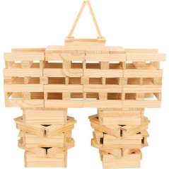 JEUJURA - Construction en bois - TECAP ? Classic - 200 pieces - Des 3