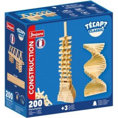JEUJURA - Construction en bois - TECAP ? Classic - 200 pieces - Des 3