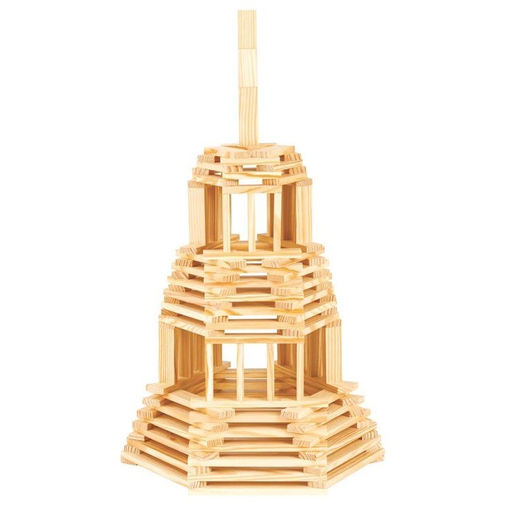 JEUJURA - Construction en bois - TECAP ? 3XL - 200 pieces - Des 3 ans JEUJURA - Construction en bois - TECAP ? 3XL - 200 pieces - Des 3 ans