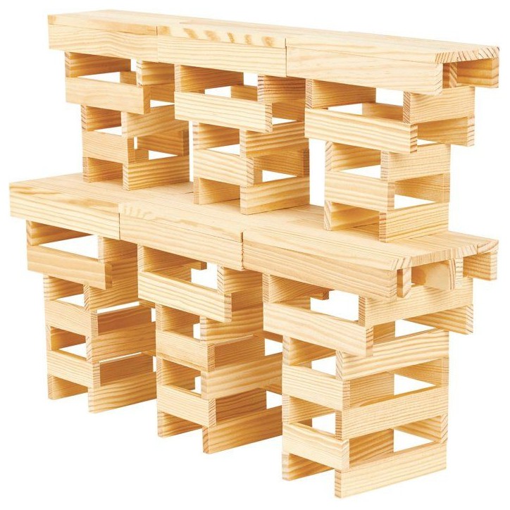 JEUJURA - Construction en bois - TECAP ? 3XL - 200 pieces - Des 3 ans JEUJURA - Construction en bois - TECAP ? 3XL - 200 pieces - Des 3 ans