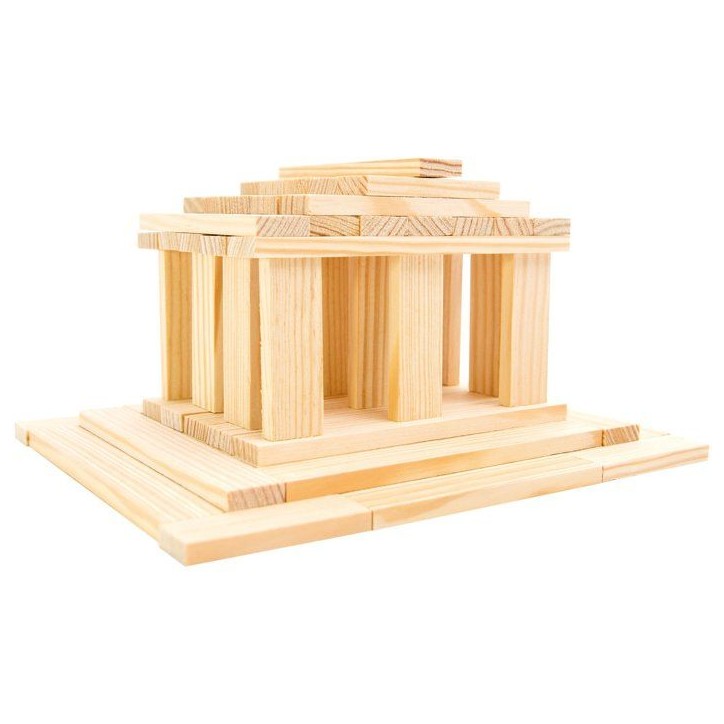 JEUJURA - Construction en bois - TECAP ? 3XL - 200 pieces - Des 3 ans JEUJURA - Construction en bois - TECAP ? 3XL - 200 pieces - Des 3 ans