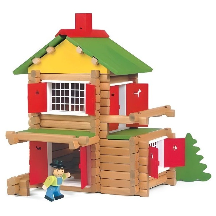 JEUJURA - Mon Chalet en Bois, 135 pieces JEUJURA - Mon Chalet en Bois, 135 pieces