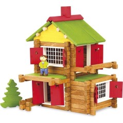 JEUJURA - Mon Chalet en Bois, 135 pieces