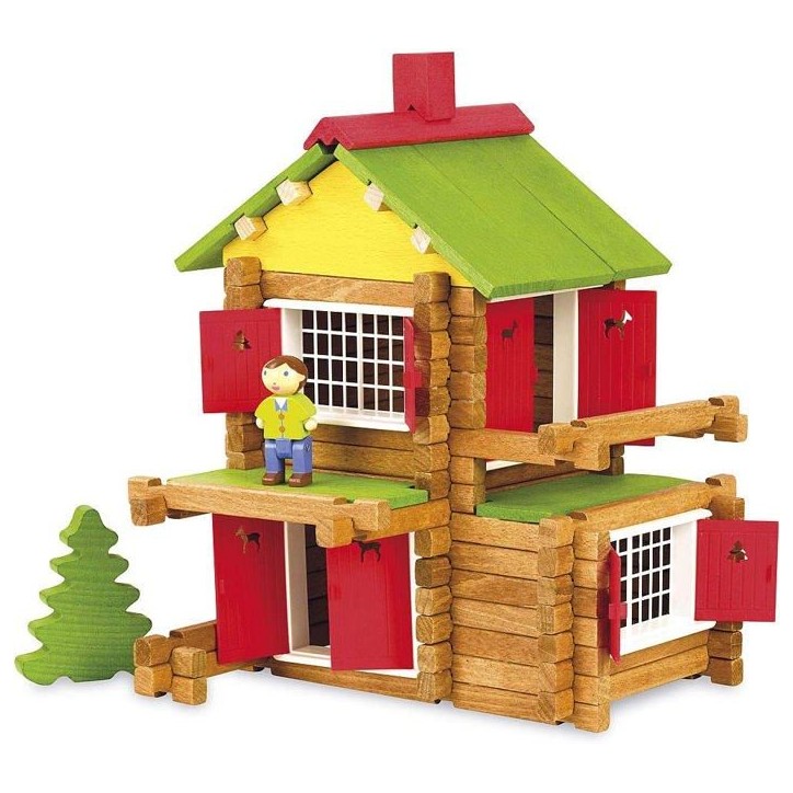 JEUJURA - Mon Chalet en Bois, 135 pieces JEUJURA - Mon Chalet en Bois, 135 pieces